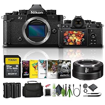 Amazon.com : Nikon Zf with 24.5MP Sensor and 4K Video